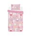 Floral Reversible Duvet Cover Set Multicoloured Miffy-2