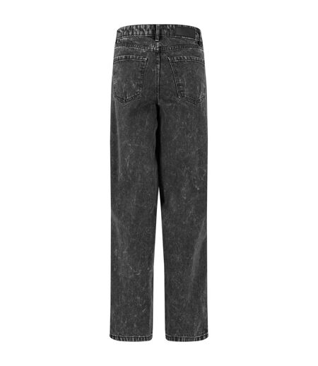 Pantalon 90's Femme Noir Charbon Délavé Urban Classics