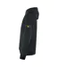 Womens/ladies Plain Pull Over Hoodie Black Lyle & Scott-3