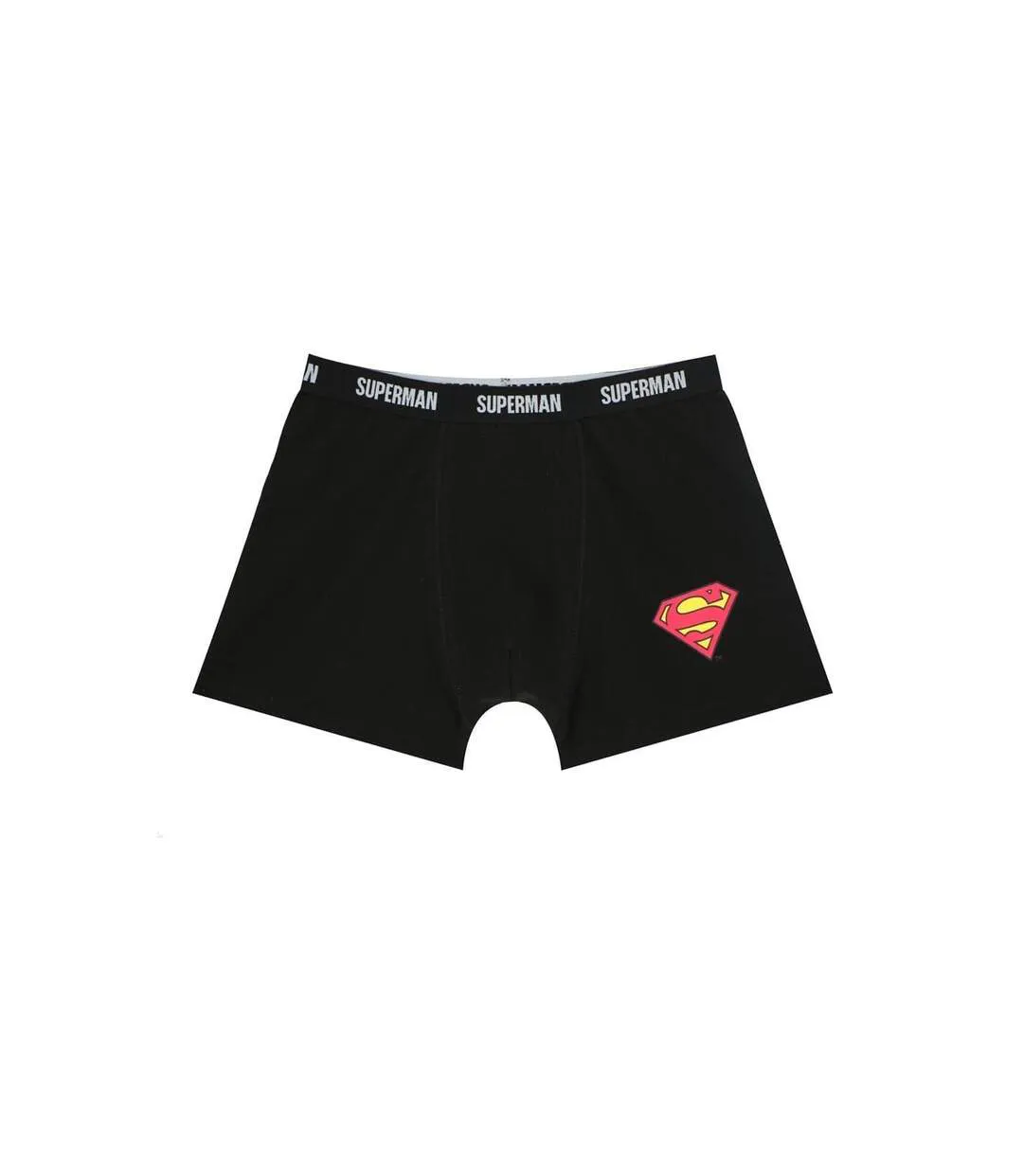Pack Of 3  Mens Stretch Boxer Shorts  Blue Red Black Superman-2