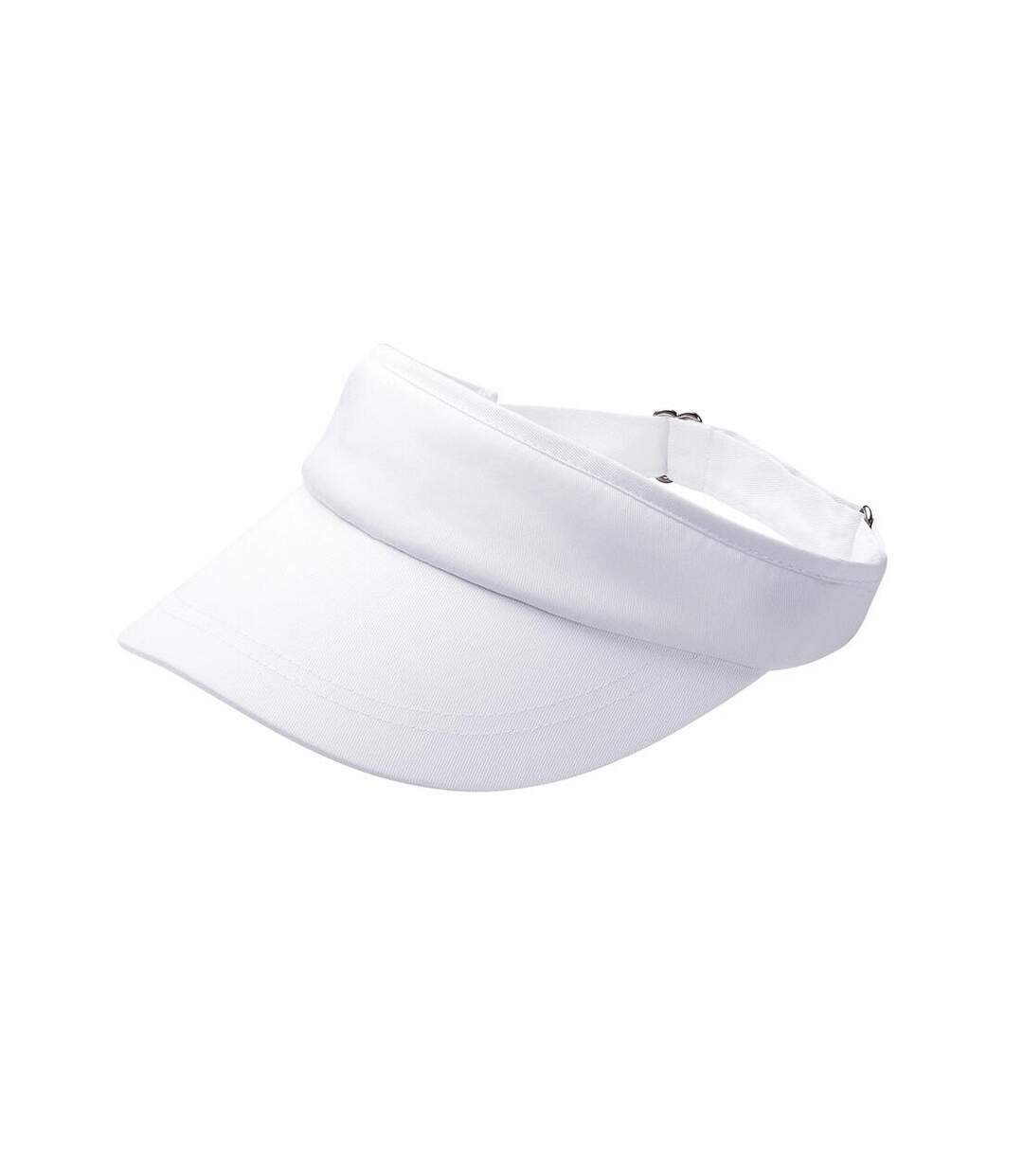 Visière Sport Blanc Beechfield-2