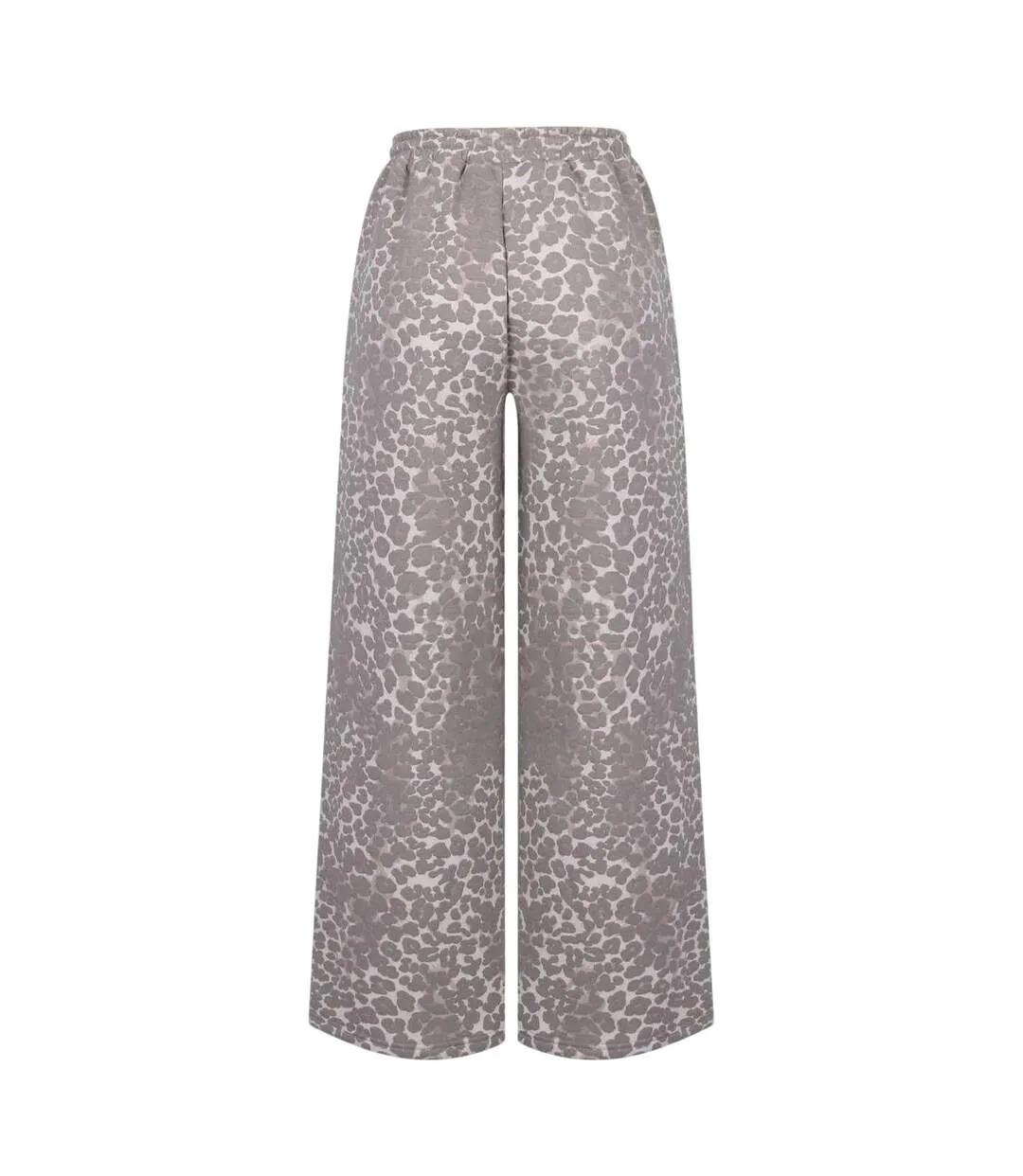 Pantalon De Jogging Motif/style Imprimé Léopard Femme Beige Noir Imprimé Miso-2
