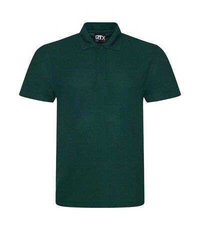 T-shirt polo hommes vert bouteille PRO RTX