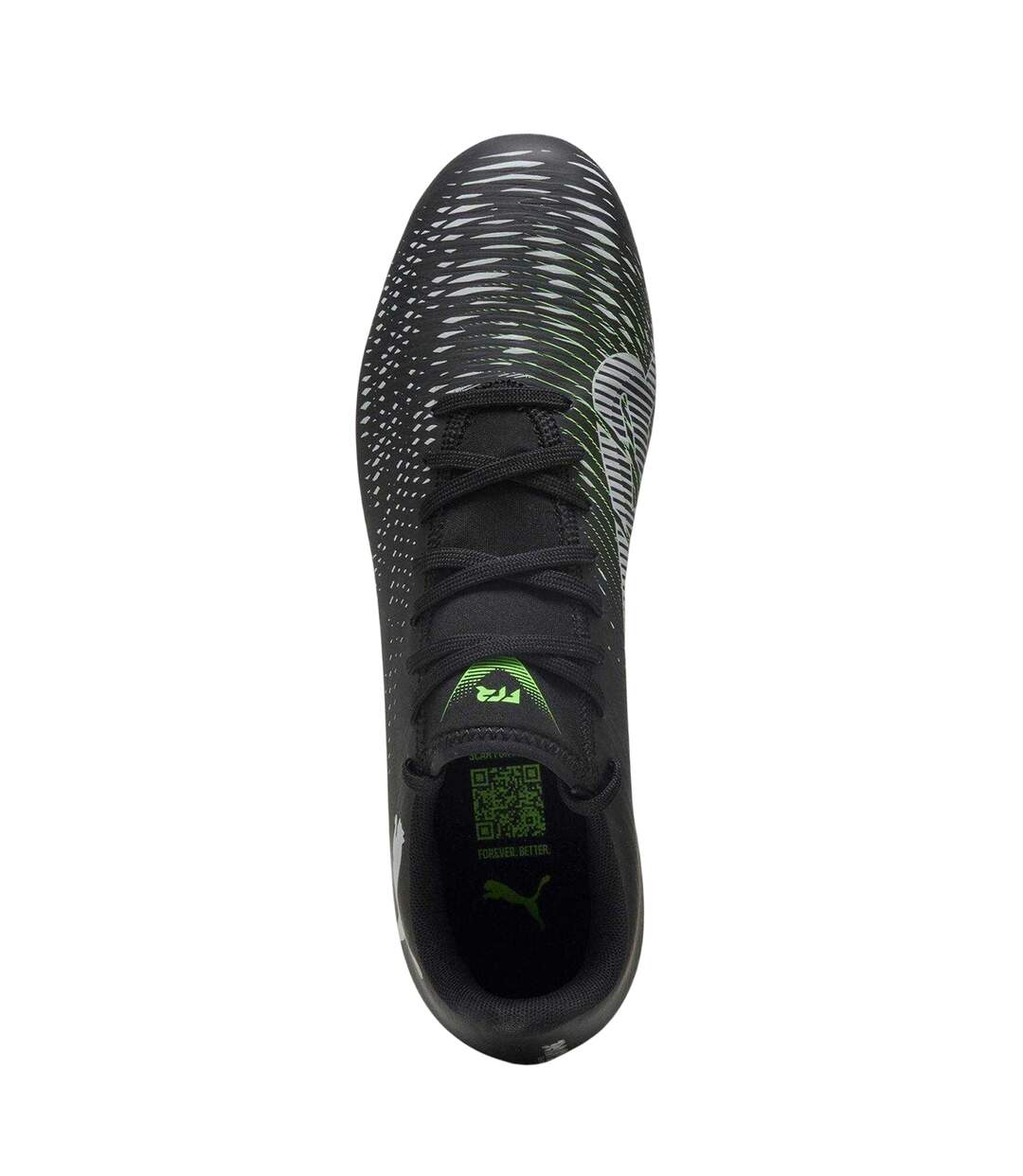Mens Future 8 Play Firm Ground Football Boots  Black Puma-3