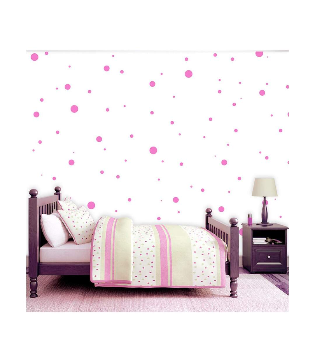 Papier Peint Charming Dots III 1000x50cm-1