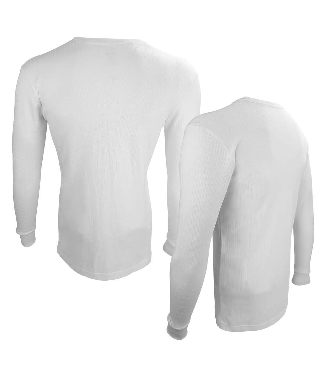 THMO - Lot de 2 T-shirt Intérieur Thermique À Manches Longues Pour Homme-3
