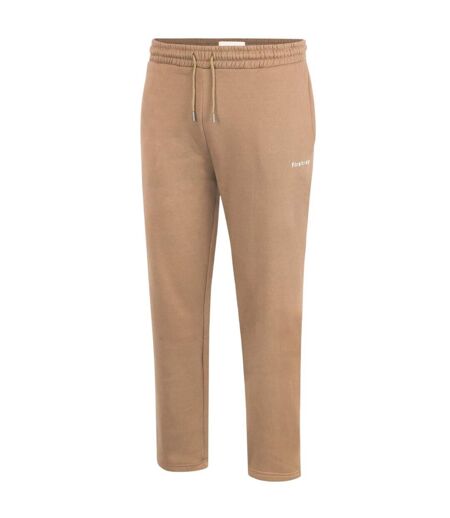 Mens Fleece Joggers Sand Firetrap