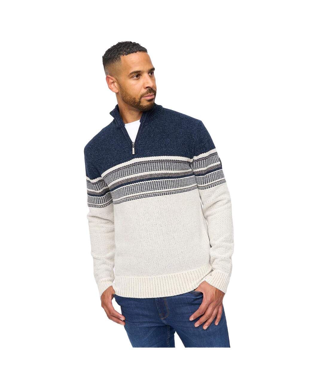 Pull Feldstan Homme Blanc Cassé Bewley & Ritch-4