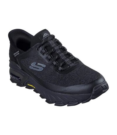 Mens Max Protect Assembly Hiking Shoes Black Skechers