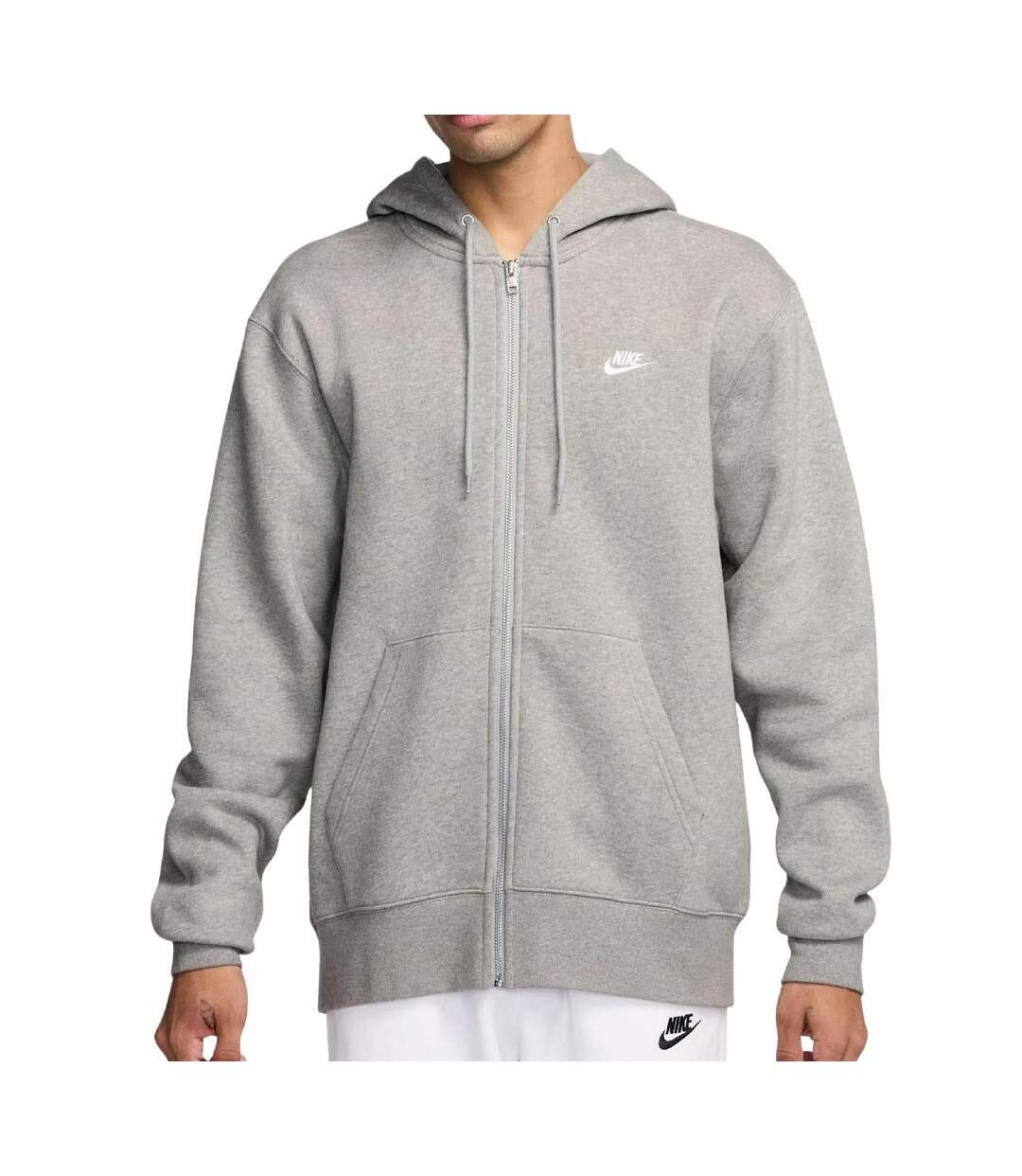 Sweat zippé gris homme nike nike fn3861 - l-1