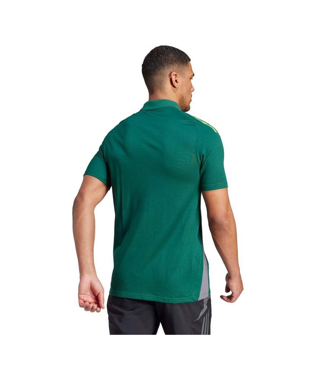 Polo De Compétition Tiro Homme Vert Adidas-3
