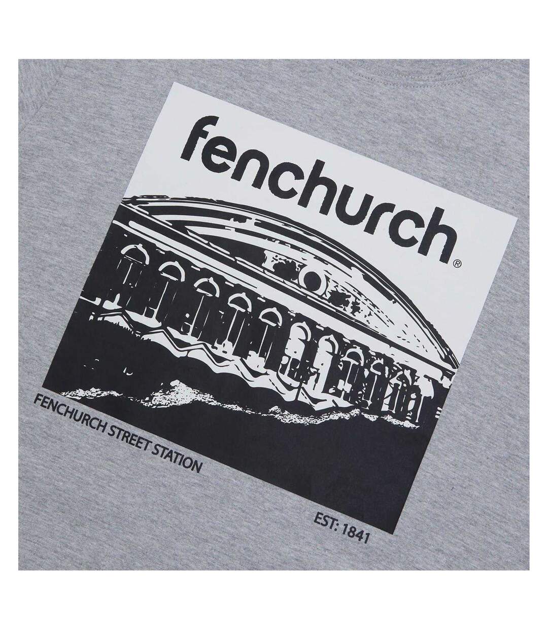 T-shirt Manches Longues Philpot Homme Gris Chiné Fenchurch-3