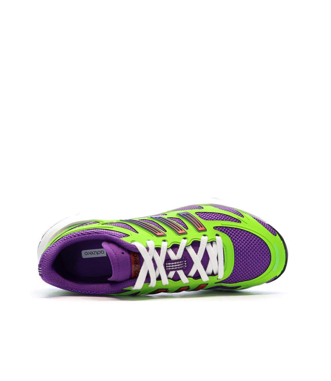 Baskets vertes/violettes homme adidas adizero aruku-4