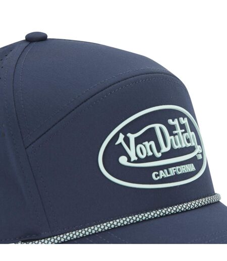 Casquette 6 panneaux filet mesh et patch rubber print Cordon Vondutch