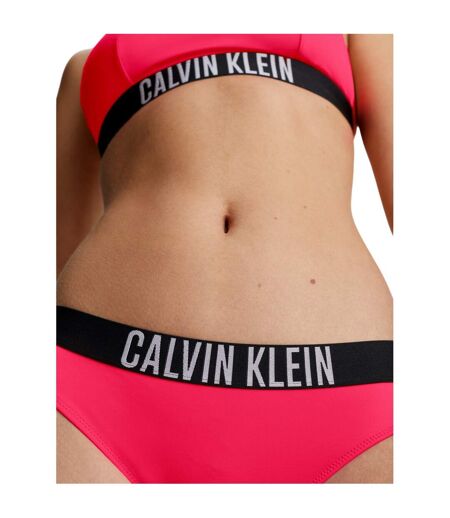 Bas De Maillot De Bain Motif/style Logo Femme Rouge Calvin Klein