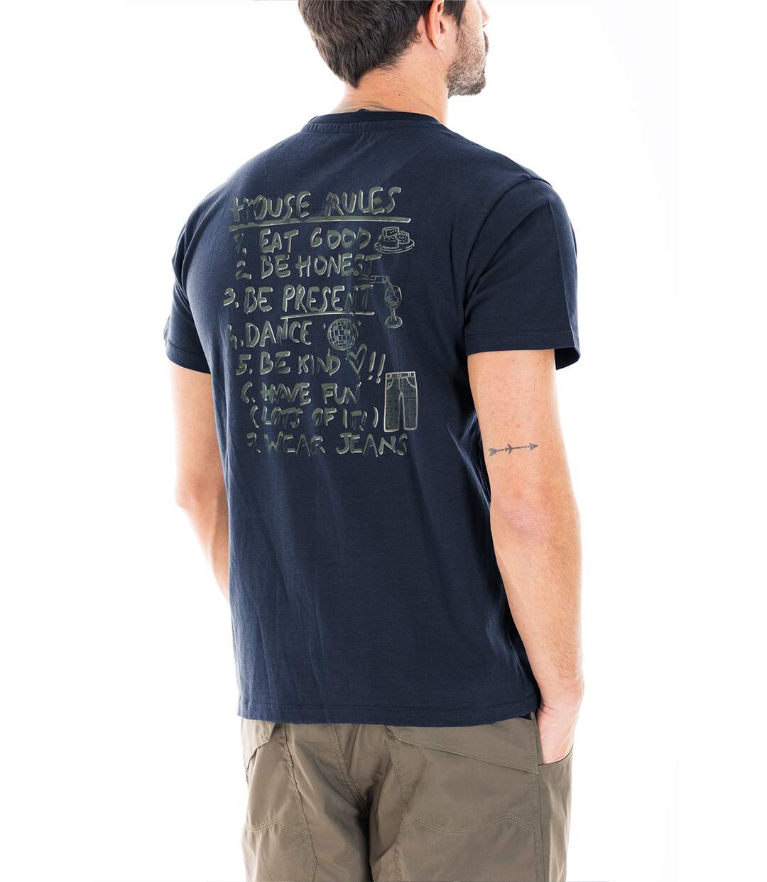 T-shirt à message FUNNY3-4