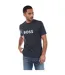 T-shirt Motif/style Logo Imprimé Homme Bleu Marine Boss-2