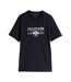 Mens Embroidered Logo T-shirt Blue Tommy Hilfiger-2