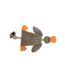 Good Boy Raggy Duck Crinkle Plush Dog Toy (Green) (One Size) - UTST10061