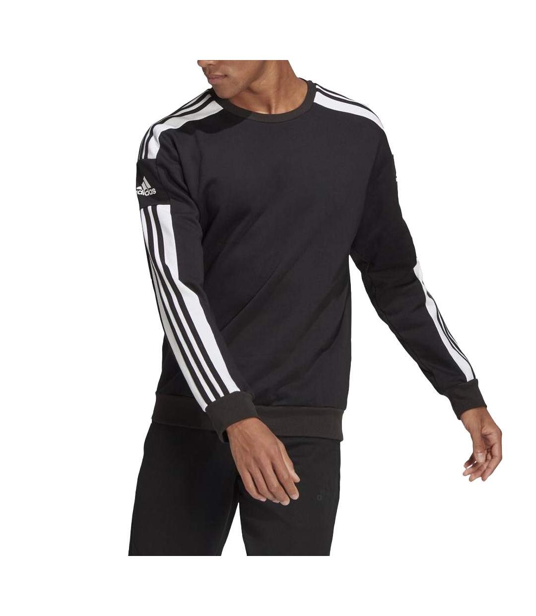 Sweat noir homme adidas sq21-1