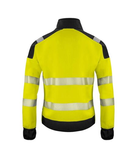 Mens Hi-vis Sweatshirt Yellow Black Projob