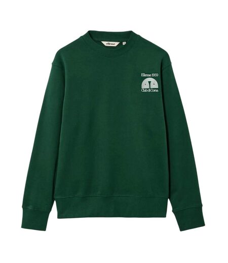 Unisex Adult Club Di Corsa Sweatshirt Dark Green Ellesse