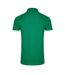 Mens miles pique organic polo shirt evergreen Weird Fish