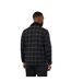 Veste Motif/style À Carreaux Homme Noir Orange Foncé Brave Soul-3