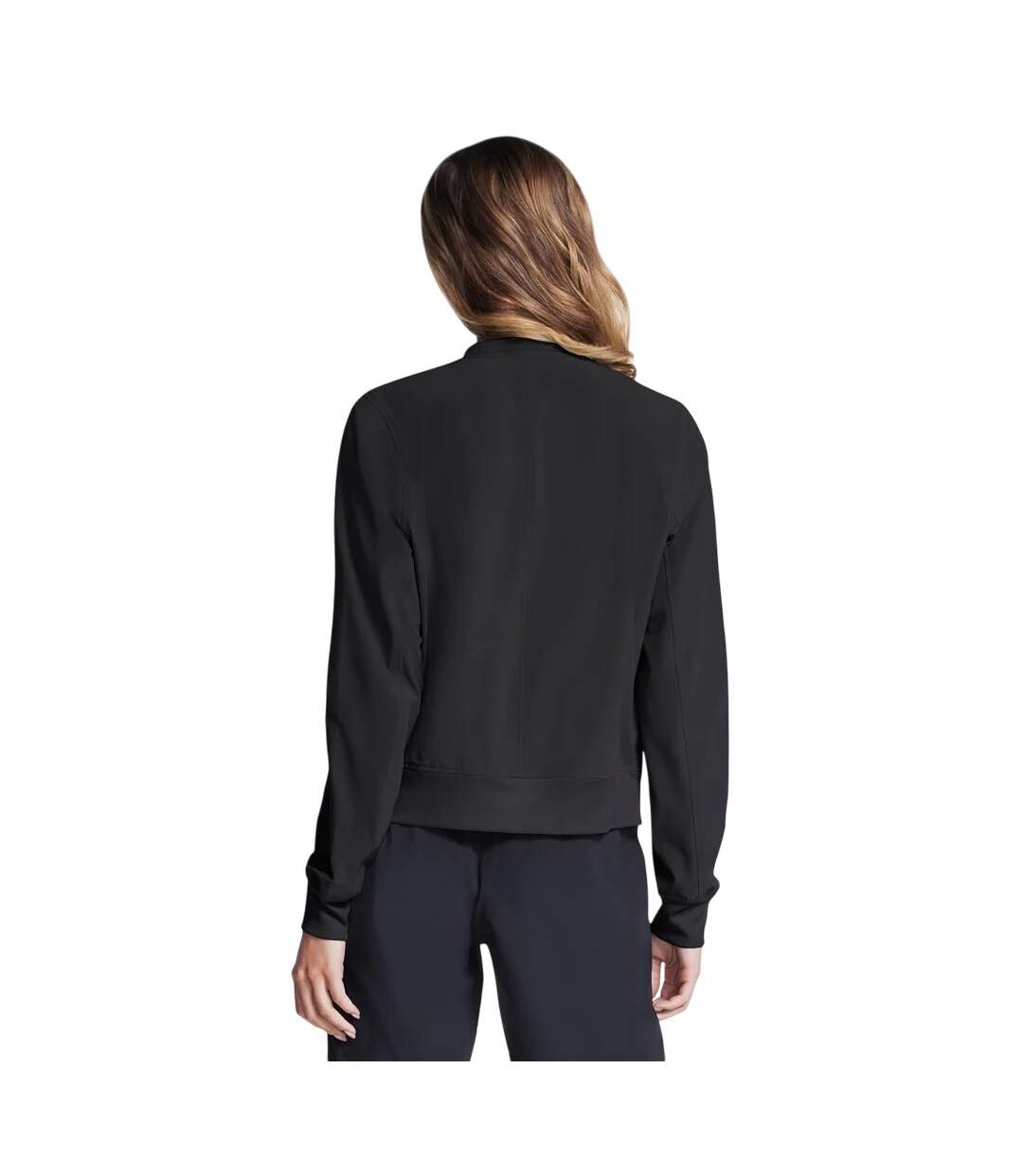 Womens/ladies Uptown Jacket Black Skechers-3