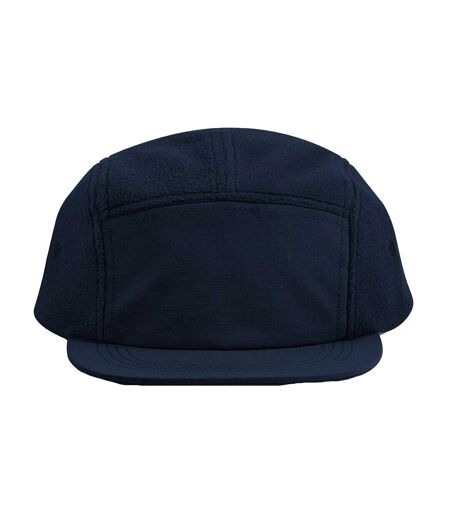 Unisex Adult Outdoor Fleece Camper Cap Navy Beechfield