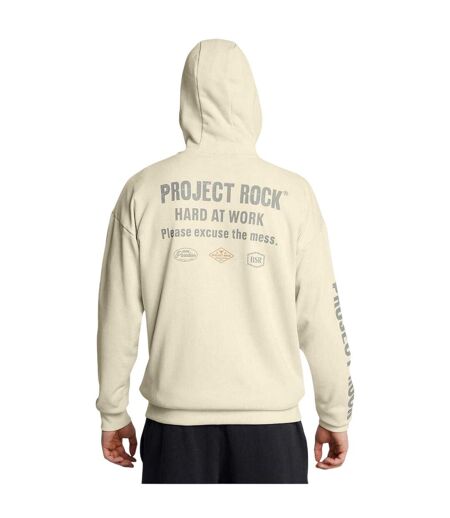 Veste À Capuche Motif/style Imprimé Graphique Project Rock Homme Marron Under Armour