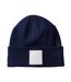 Bonnet Adulte Bleu Marine Oxford Blanc Beechfield-2