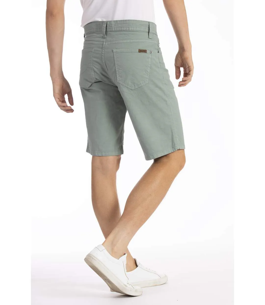 Bermuda coupe droite relax toile coton GENESYX-4