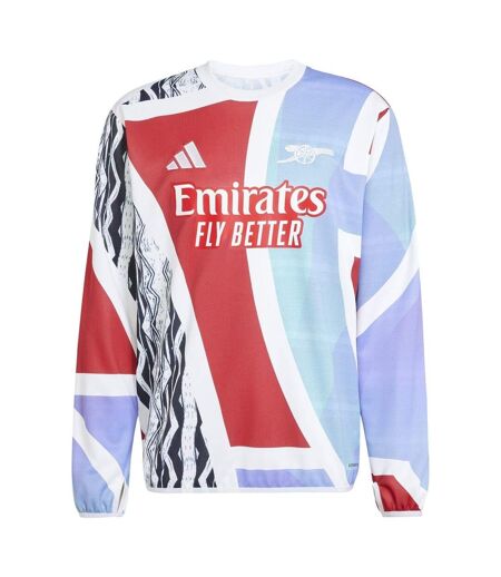 Haut Motif/style Arsenal Fc Pre-match 24/25 Adulte Rouge Écarlate Adidas