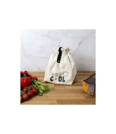 Sac Fraîcheur Life is Cool 34cm Naturel