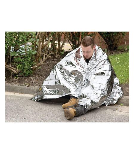 Reflective Thermal Emergency Blanket One Size Silver Regatta
