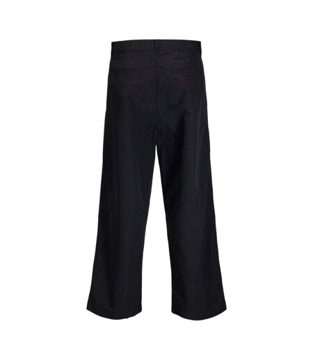 Mens Owen Wide Leg Chinos Black Jack And Jones