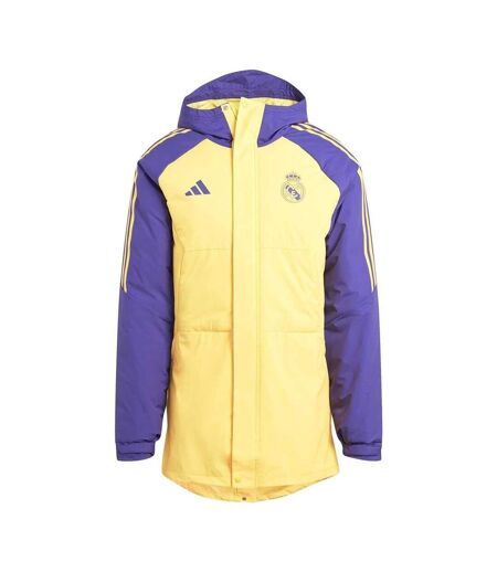 Parka Motif/style Real Madrid Cf Condivo Homme Jaune Violet Adidas