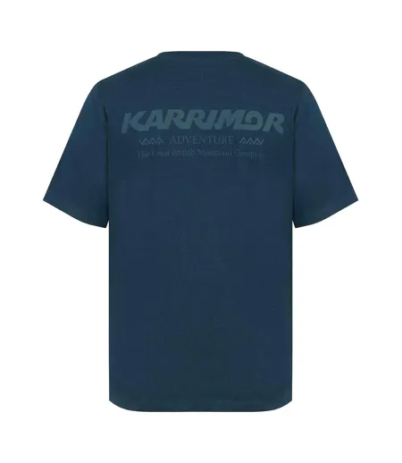 T-shirt Homme Bleu Denim Karrimor