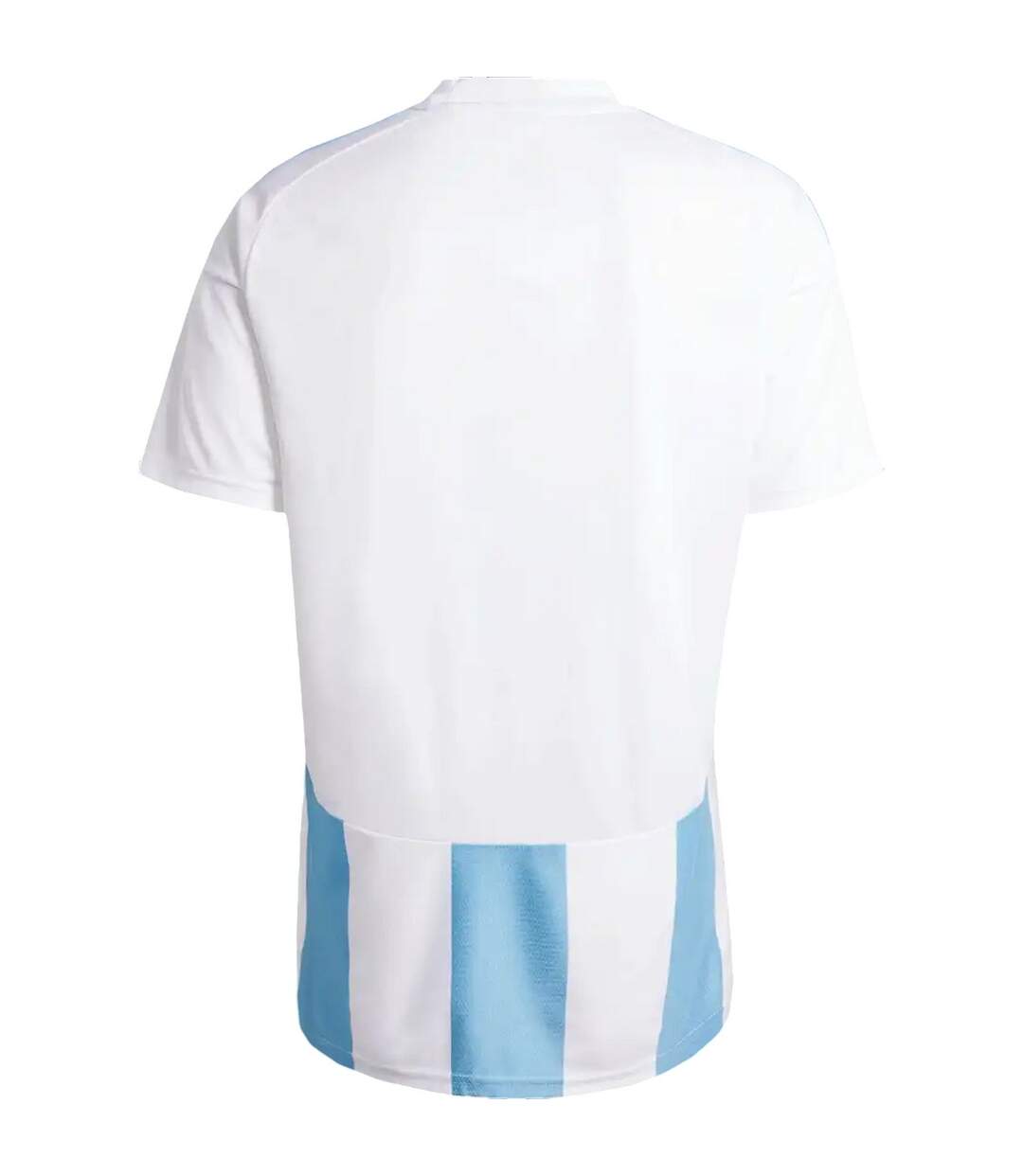 Maillot De Foot Style À Rayures Homme Blanc Bleu Clair Adidas-3