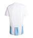 Maillot De Foot Style À Rayures Homme Blanc Bleu Clair Adidas-3