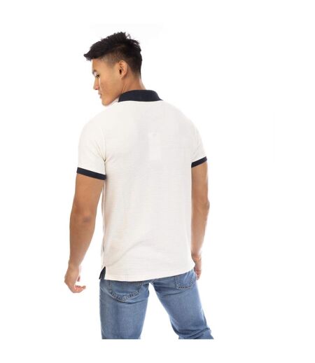 Polo Manches Courtes Reeves Homme Blanc Cassé Peter Werth