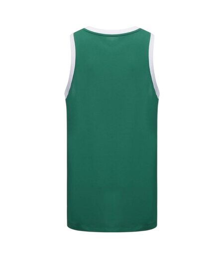 Débardeur Sans Manches Adulte Vert Blanc Everlast