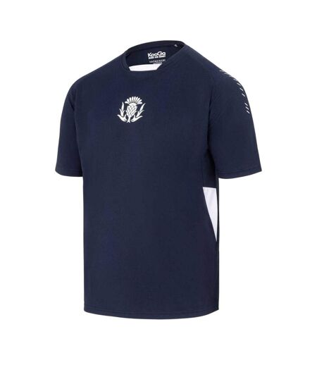 T-shirt Motif/style Scottish Rugby Union Scotland Homme Bleu Roi KooGa