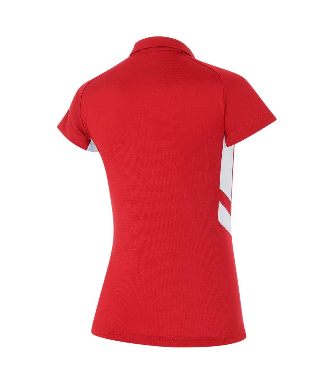 Polo Manches Raglan Femme Rouge Vif Blanc Nike-2