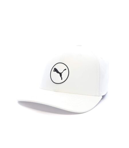 Casquette blanc homme puma circle cat tech - ad
