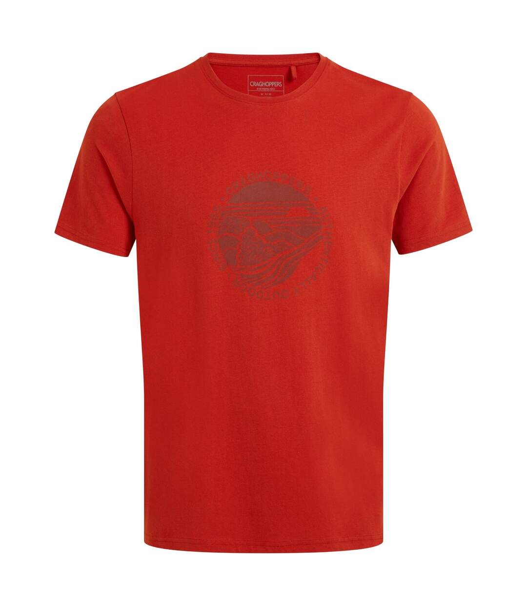 T-shirt lucent homme rouge orangé Craghoppers