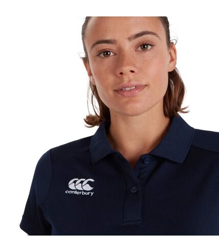 Canterbury Womens/Ladies Club Dry Polo Shirt (Navy) - UTPC4377