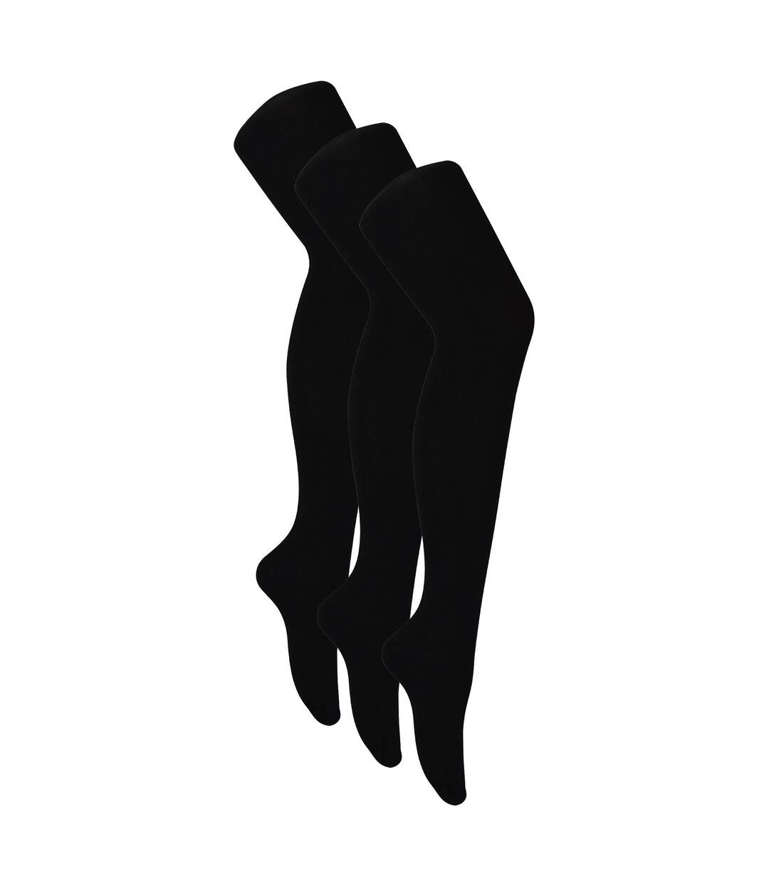 3 Pack Ladies Soft Breathable Bamboo Tights-1