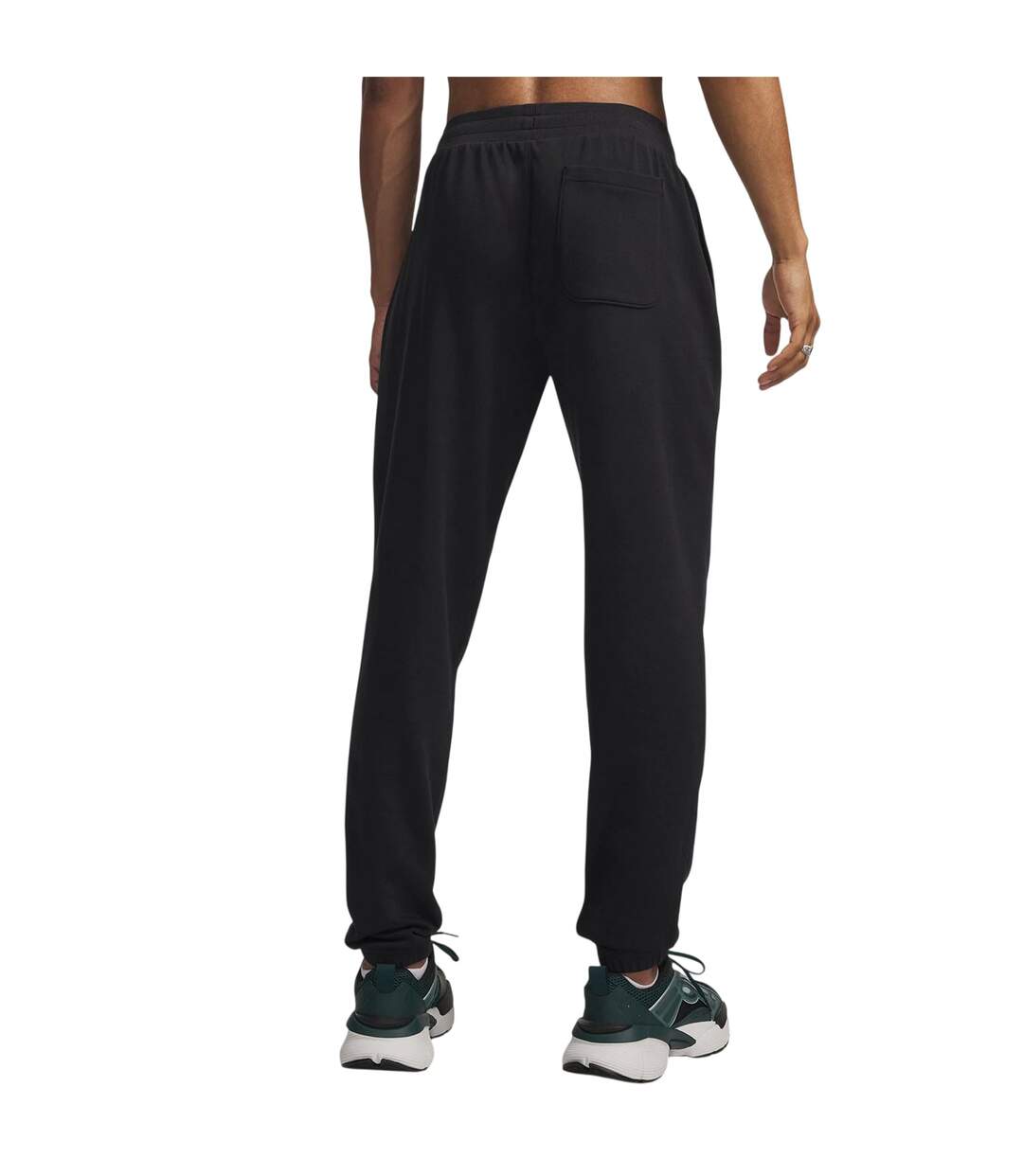 Mens Rival Fleece Joggers Black Black Under Armour-3